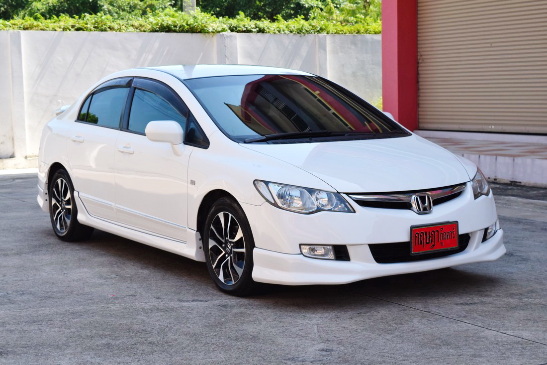 Civic FD สีขาวแสนสวย ปี2007 รถเก๋งครอบครัวสภาพนี้หาได้ยากมากๆ